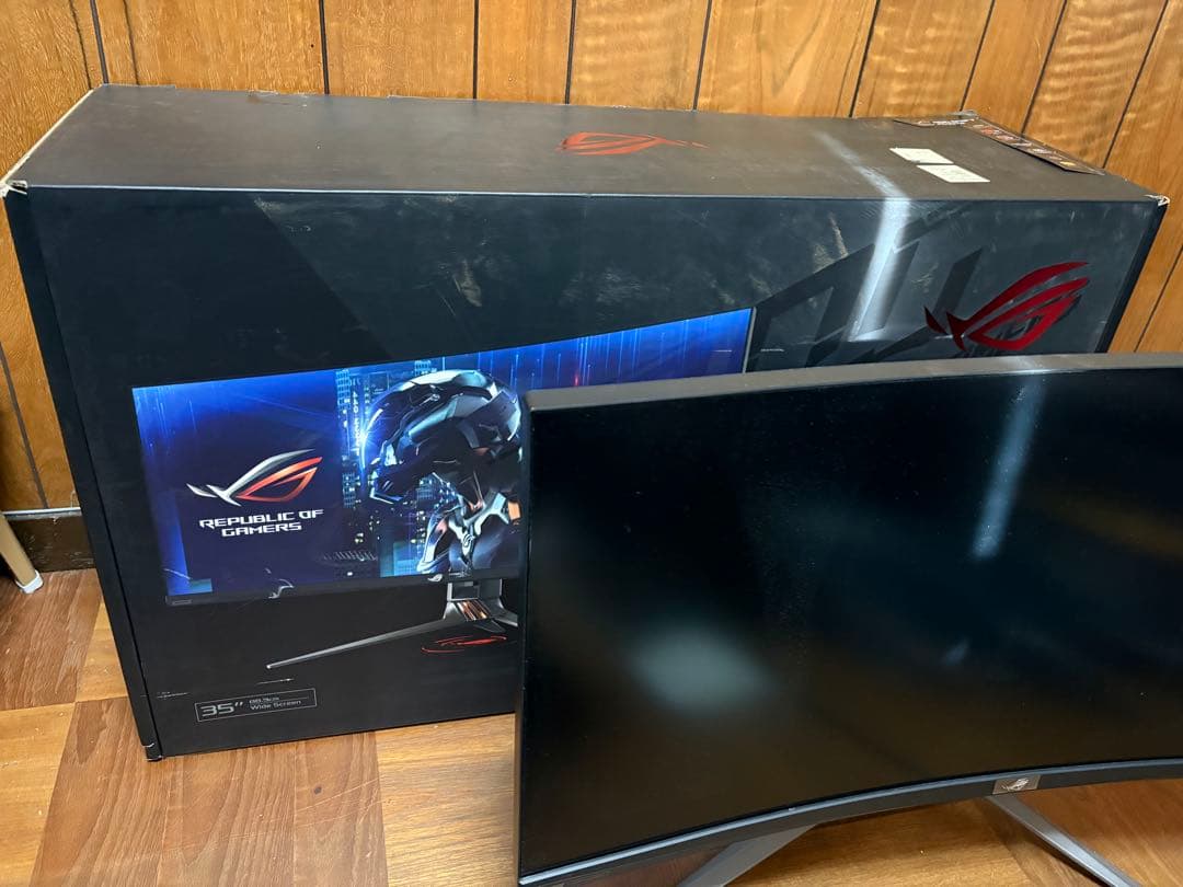 ASUS ROGSWIFT PG35Q 曲面ディスプレイ 200Hz 35インチ