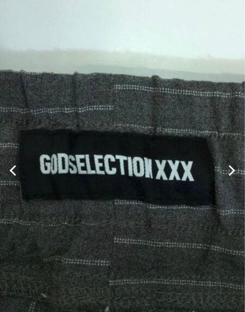 GODSELECTION EASY STRIPE PANTS ゴッドセレクション