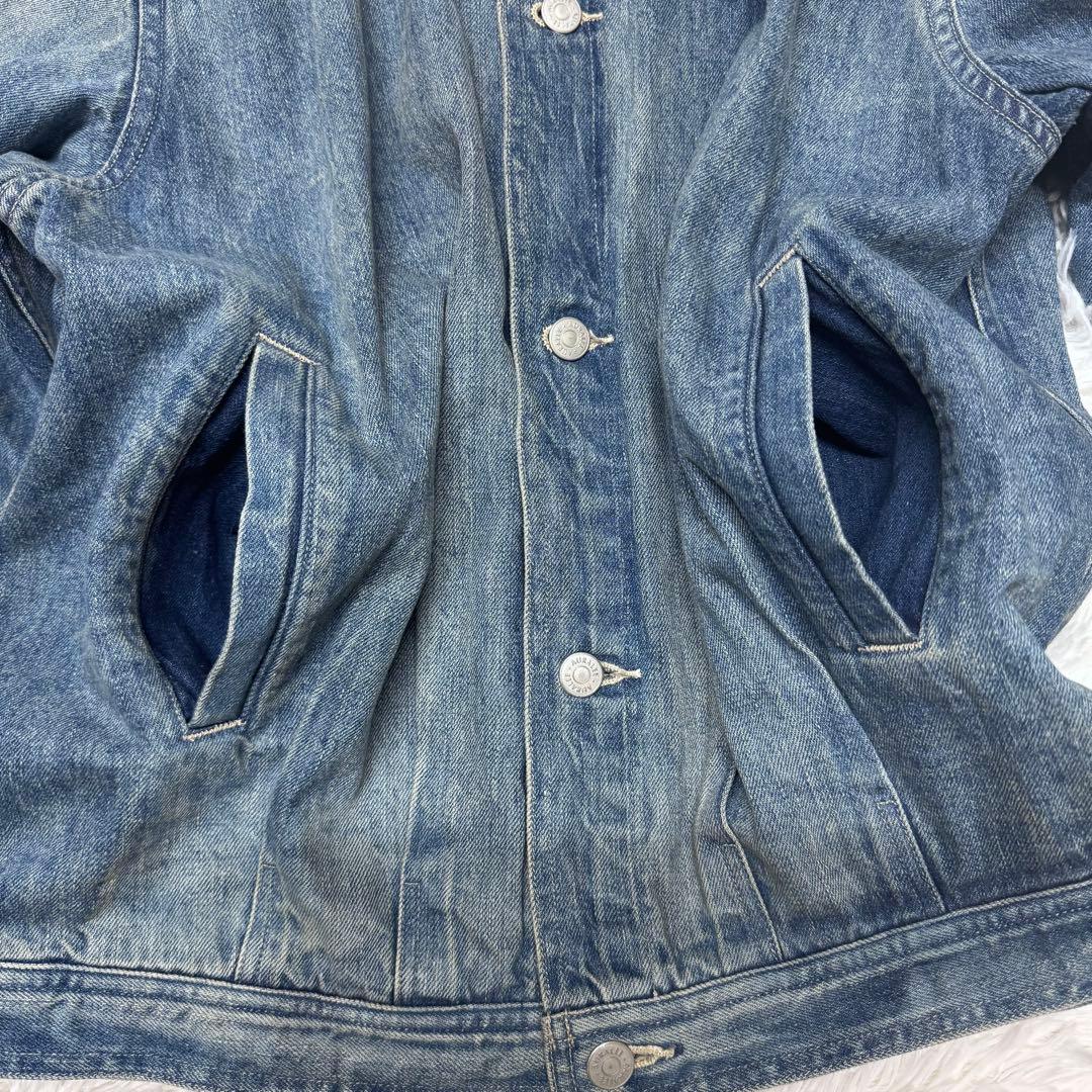 S*R様 オーラリー selvedge faded light denim bl