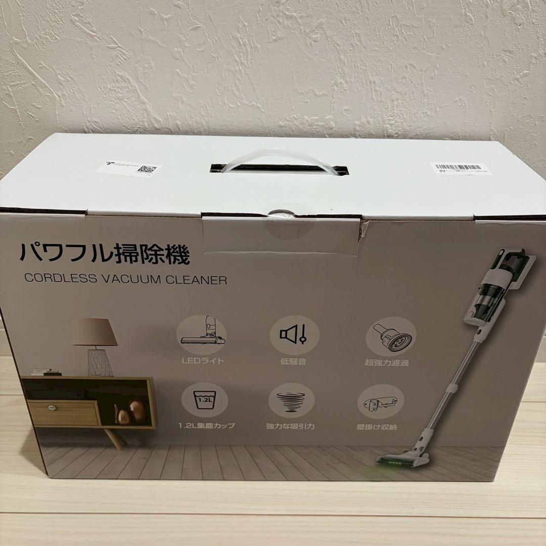 掃除機⭐️コードレス スティッククリーナー 自立式 LED 軽量 ハンディ 新生活