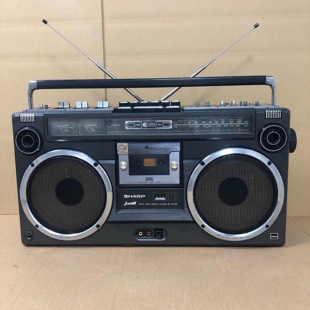 SHARP ラジカセ GF-303SB ジャンク