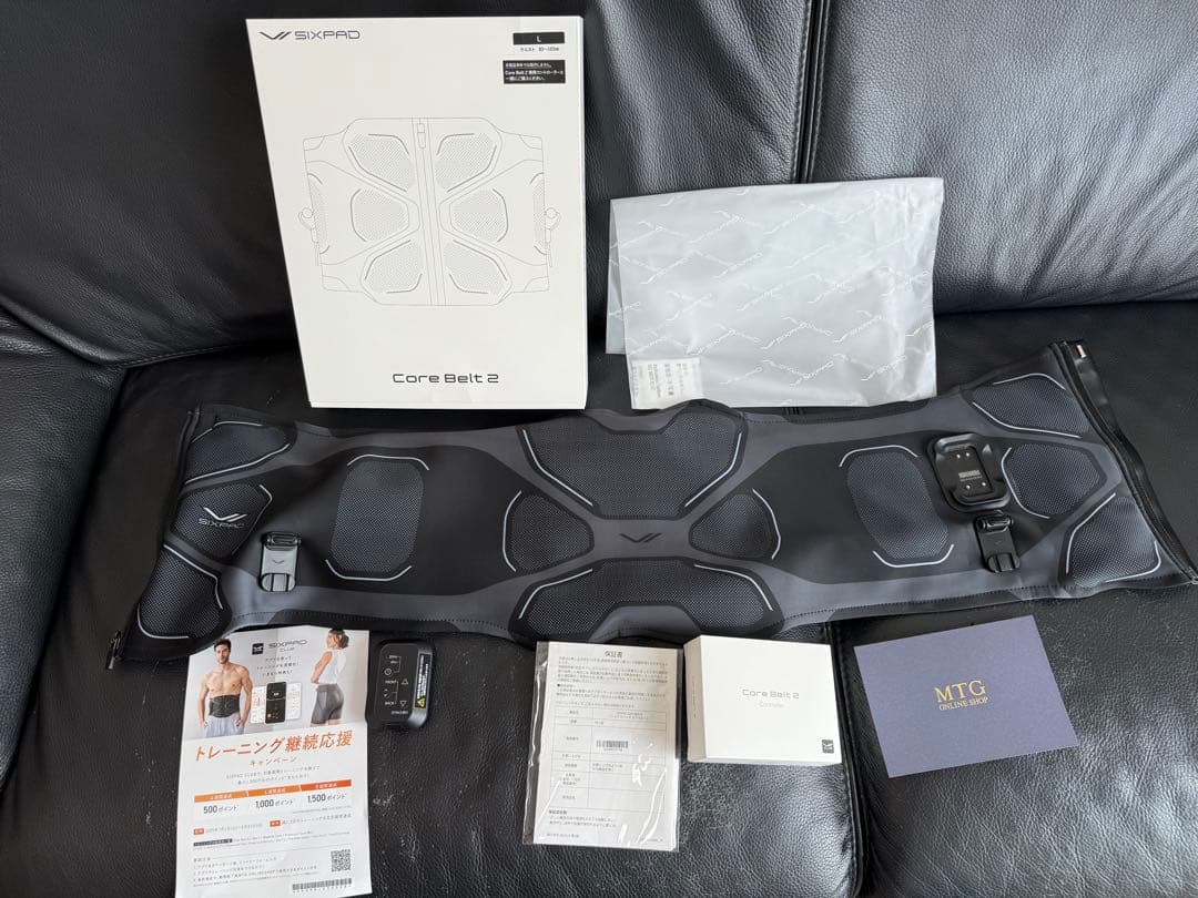 美品　SIXPAD Core Belt 2 Lサイズ