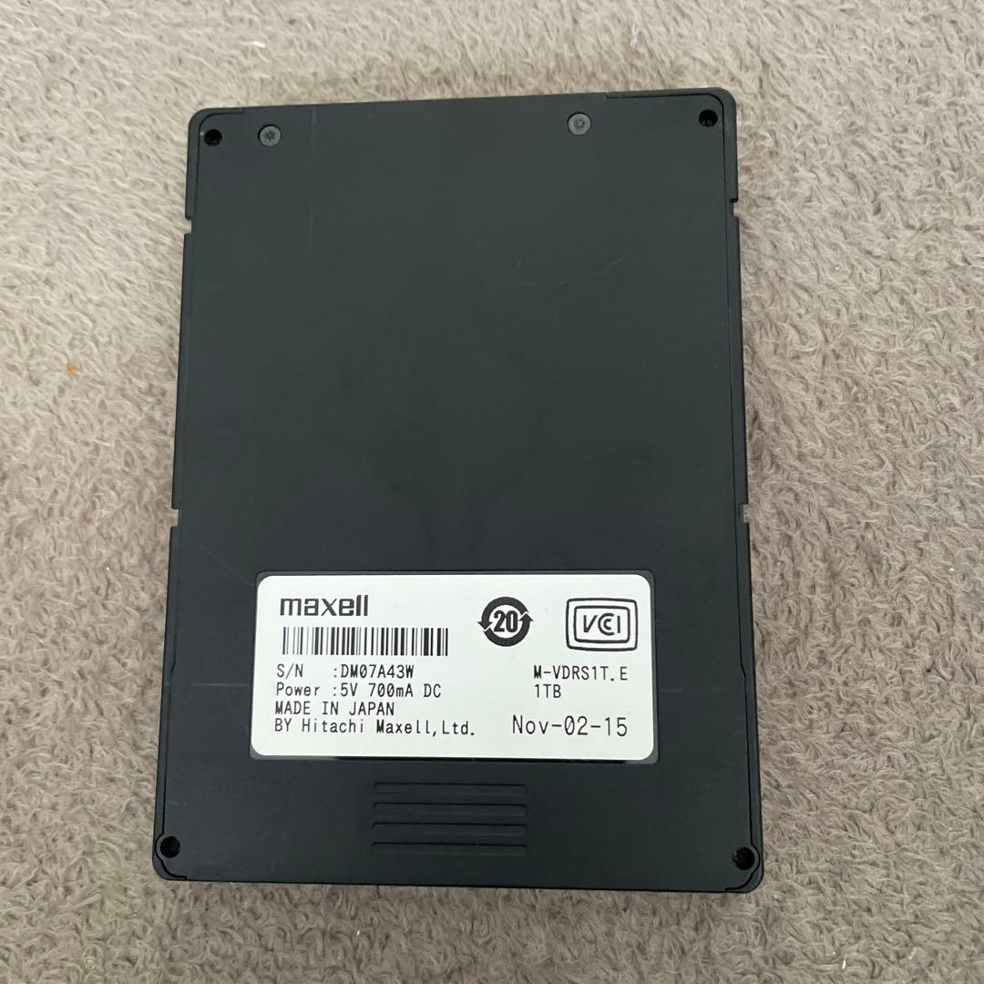 maxell ivdr-s 1.0TB マクセル iv 日立 Wooo