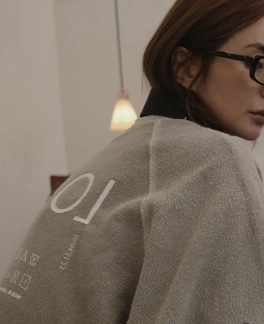 トップス LON TWO SIDE SWEATSHIRT#03 Greige