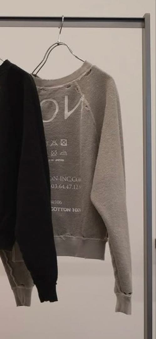 トップス LON TWO SIDE SWEATSHIRT#03 Greige