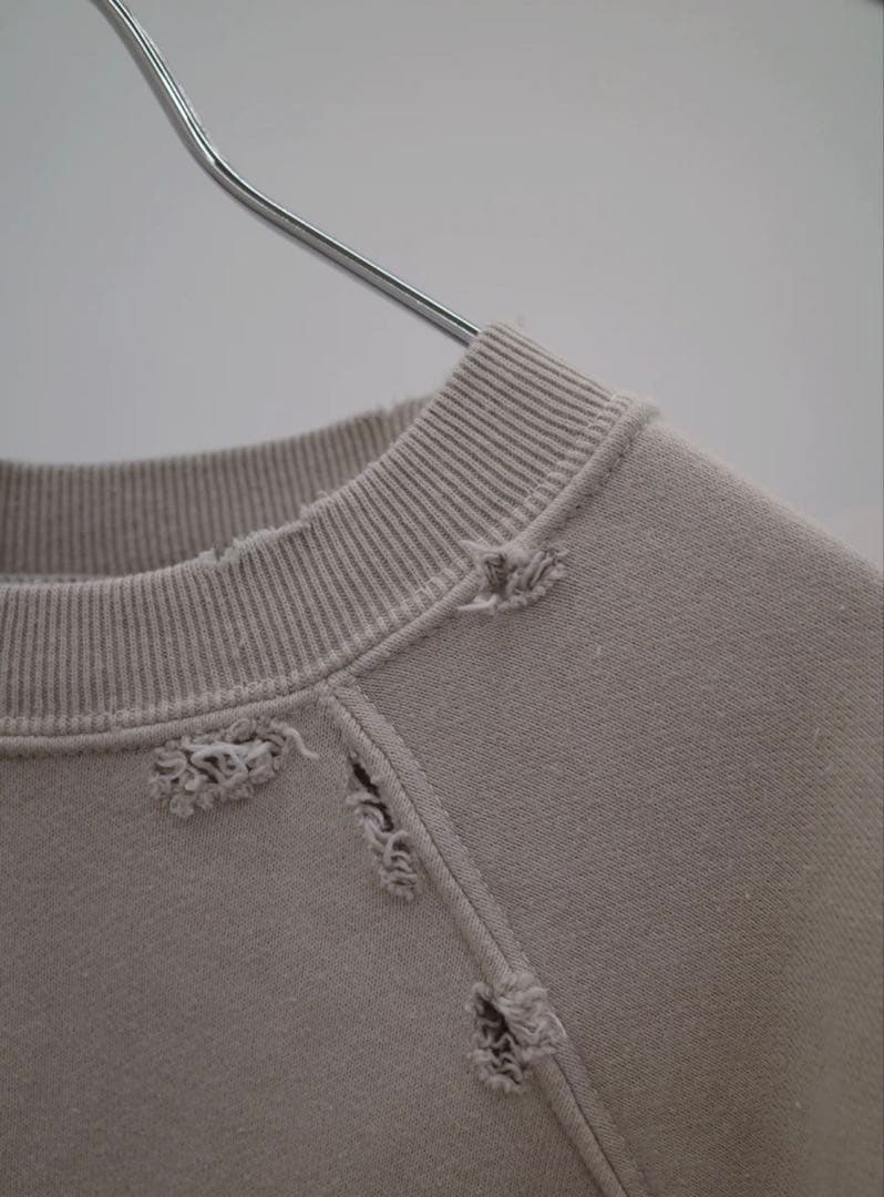 トップス LON TWO SIDE SWEATSHIRT#03 Greige