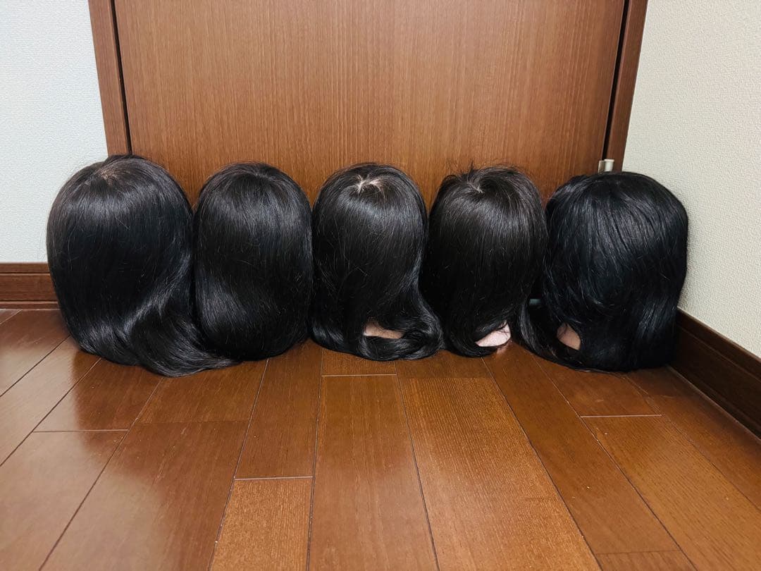 【新品未使用】SPILO 203 カットウィッグ 5体セット