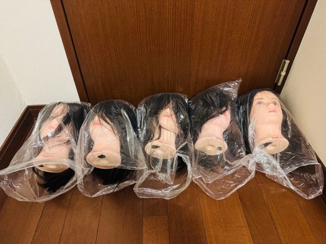 【新品未使用】SPILO 203 カットウィッグ 5体セット