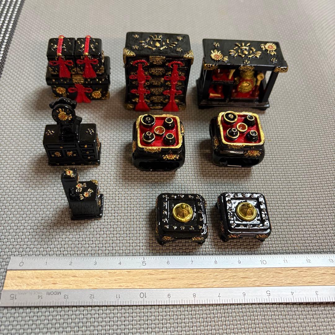 丹青堂　若菜雛　木製七段飾り　雛人形