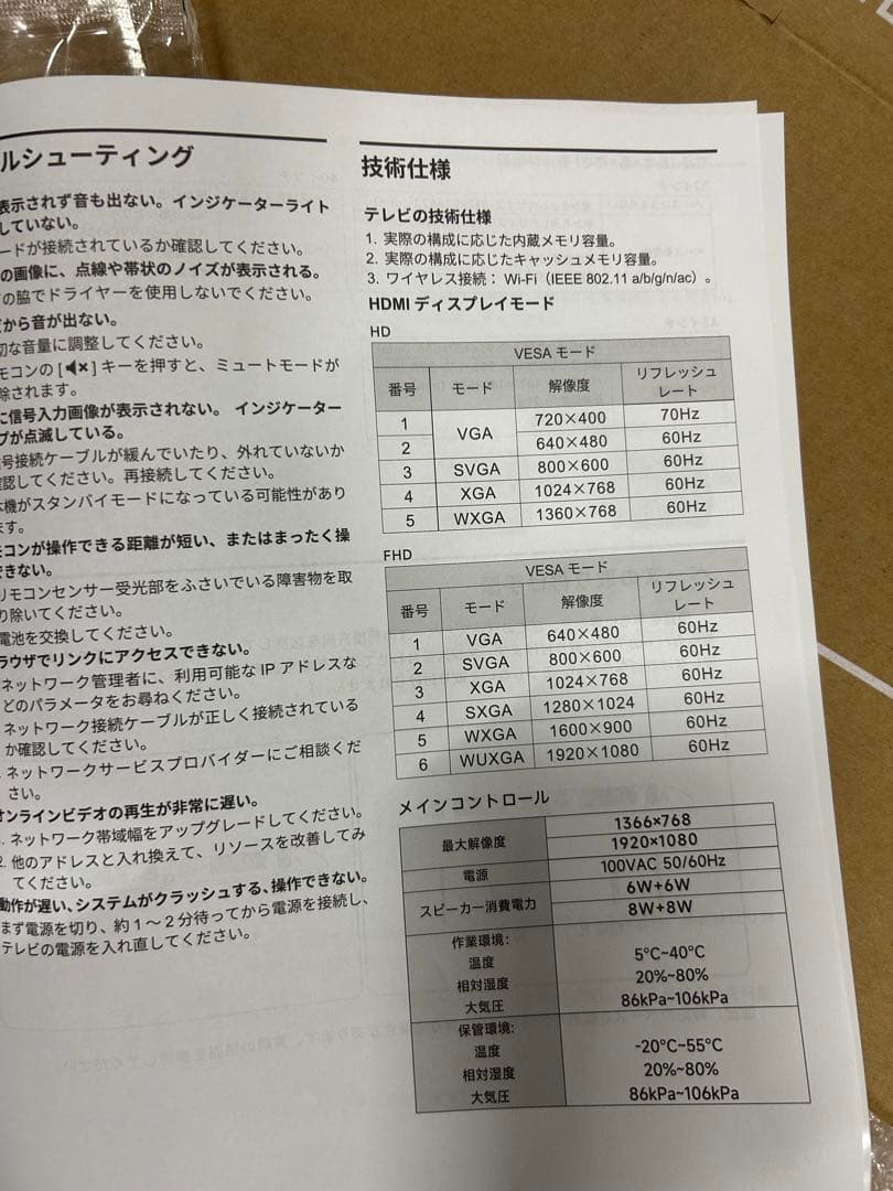2025年製　FPD チューナーレステレビ 32V型　CG32-P2