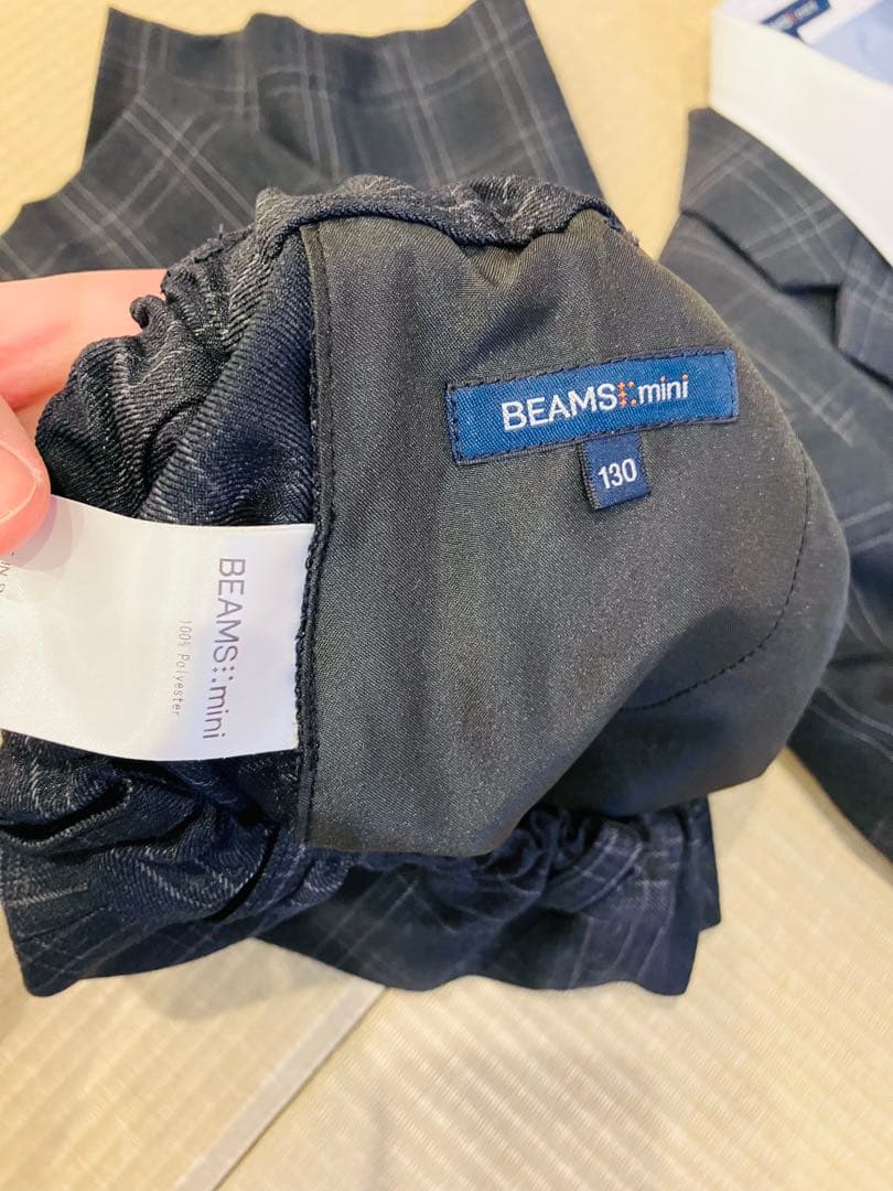 BEAMS mini　130 男の子　ビームス　入学式
