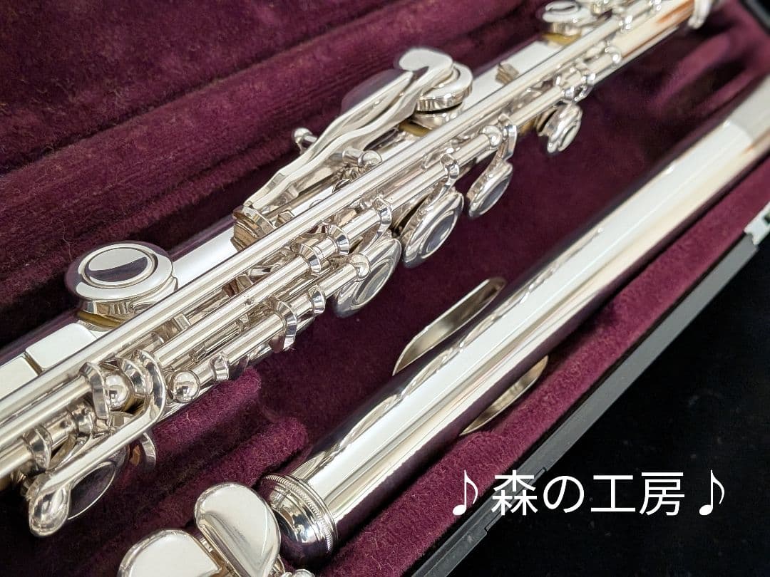 フルート専門店‼️部活応援‼️銀メッキ ヤマハフルートYFL211SⅡ Eメカ