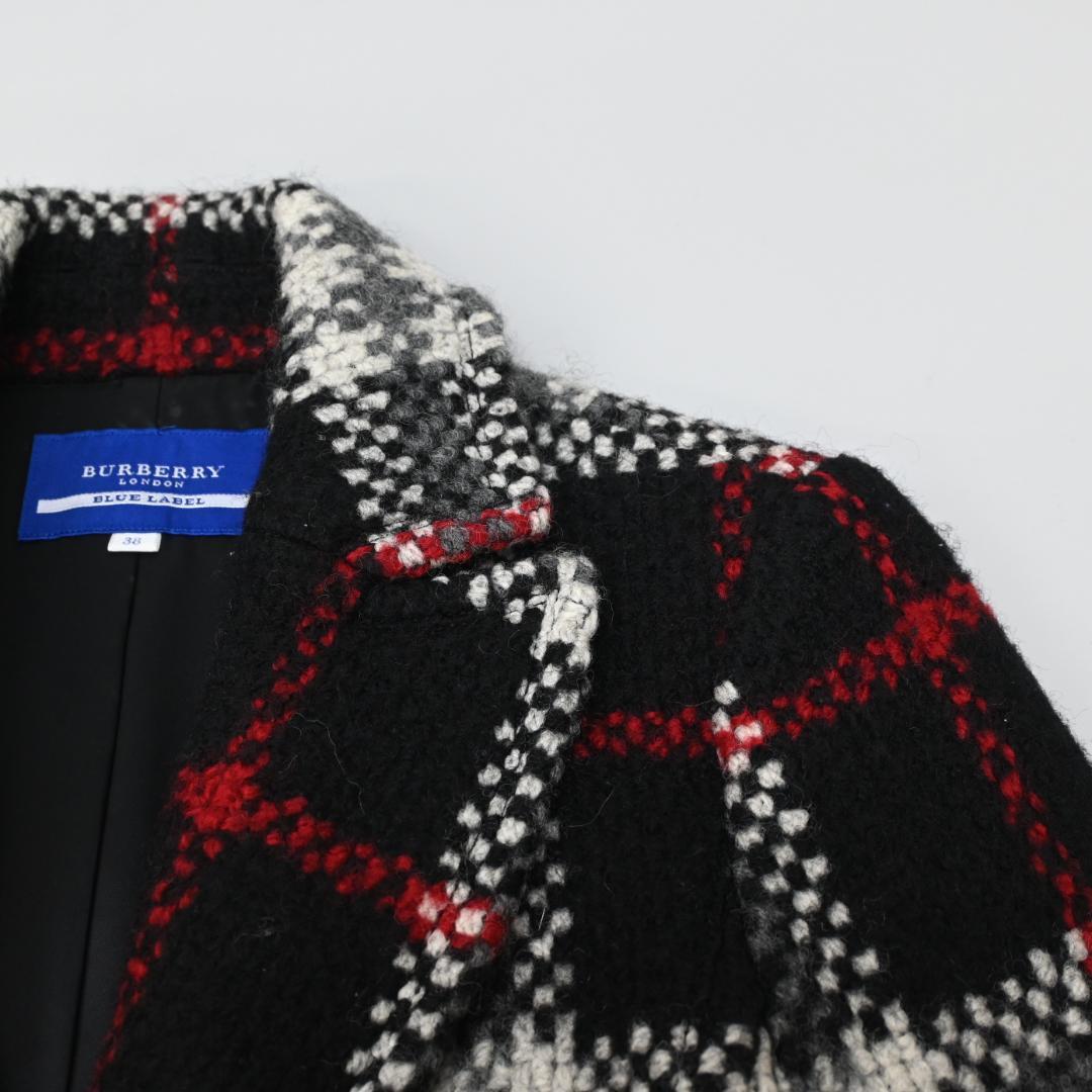 48057★バーバリーブルーレーベル ジャケット ノバチェック　ノヴァチェック