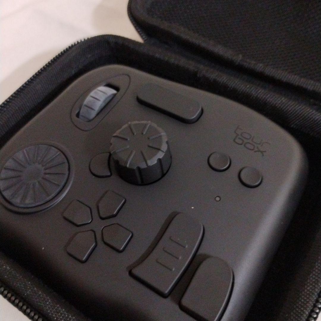 【美品】TOURBOX Elite　専用ケース付Bluetooth 左手デバイス