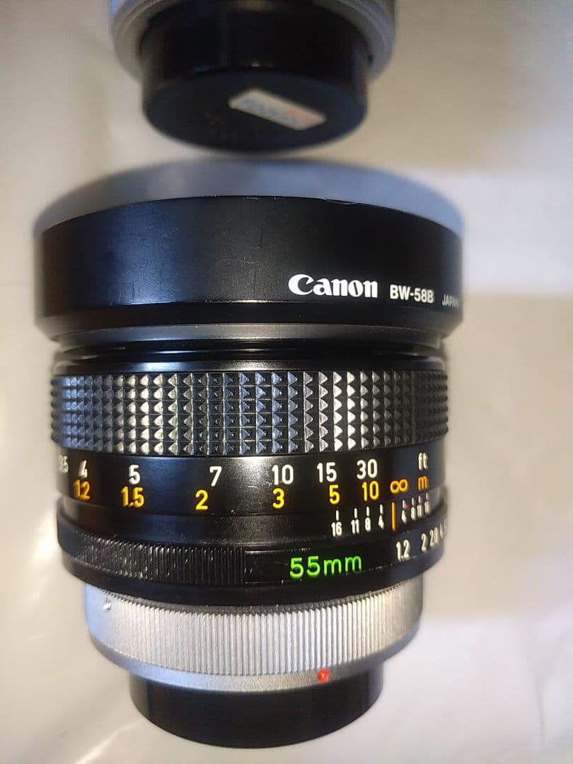 Canon FD 55mm f/1.2 S.S.C. レンズ