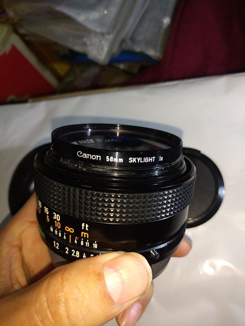 Canon FD 55mm f/1.2 S.S.C. レンズ