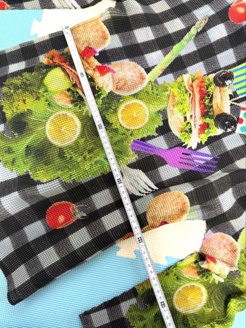 ぎ*︎様 イッセイミヤケ me プリーツ 長袖カットソー 総柄 正規品