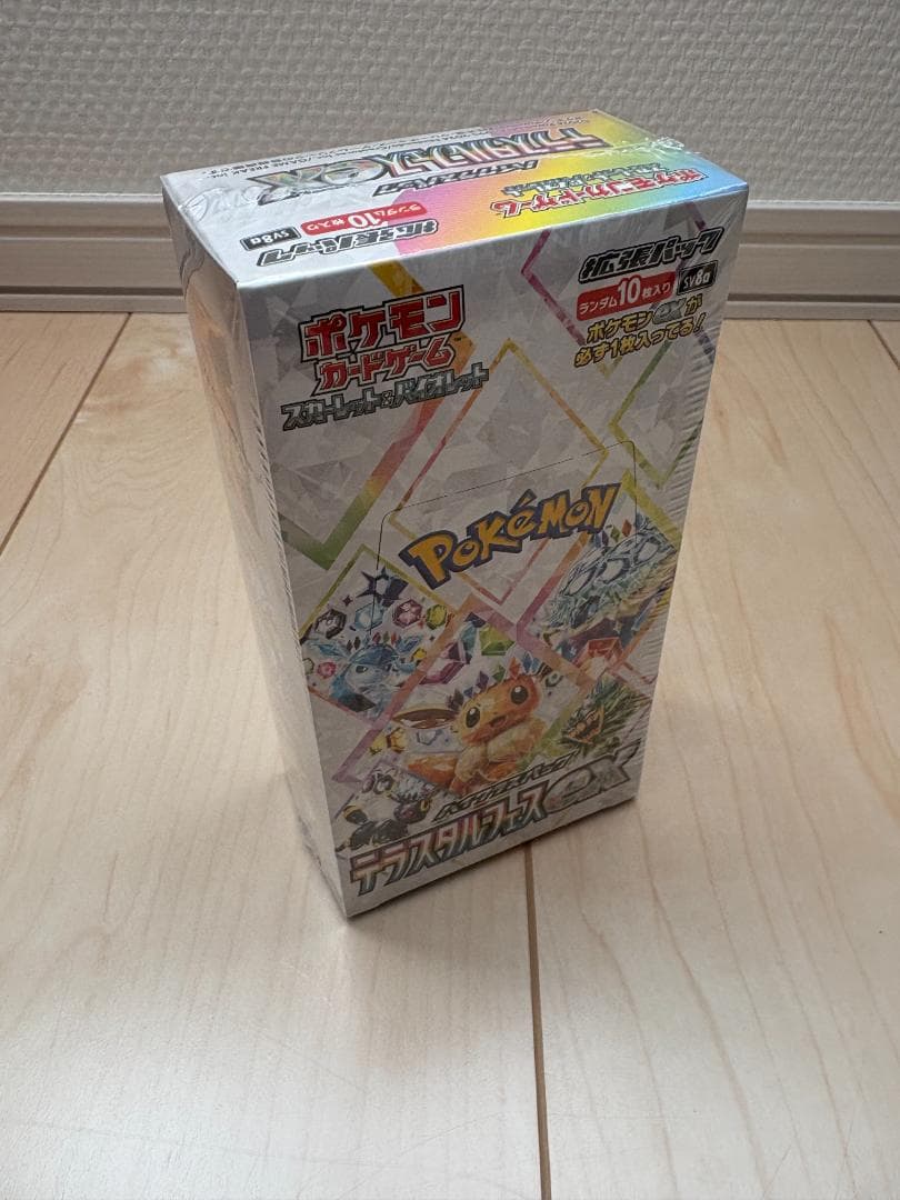 ポケモンカード テラスタルフェスex シュリンク付 1BOX