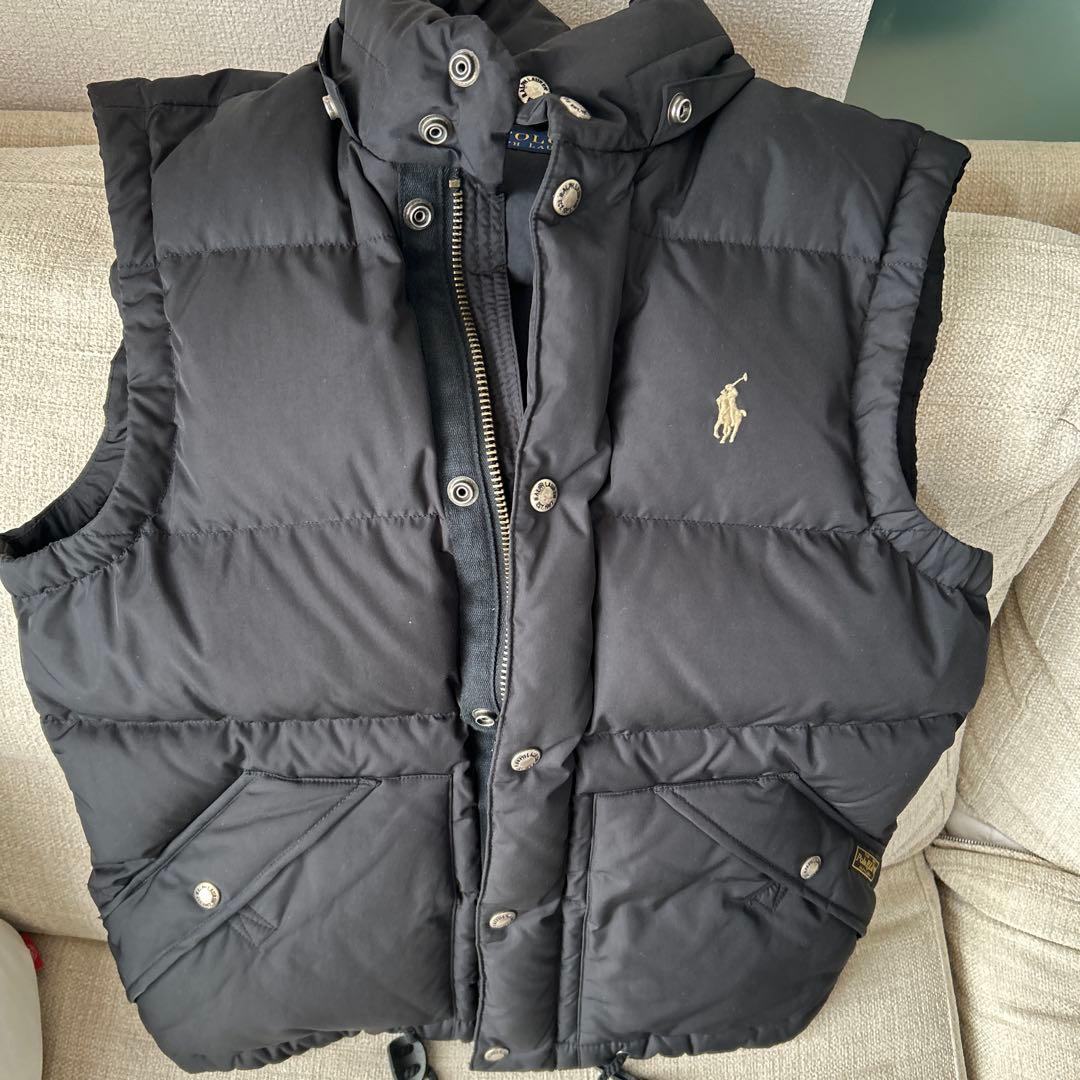Polo Ralph Lauren ラルフローレン　ダウンベスト　ブラック