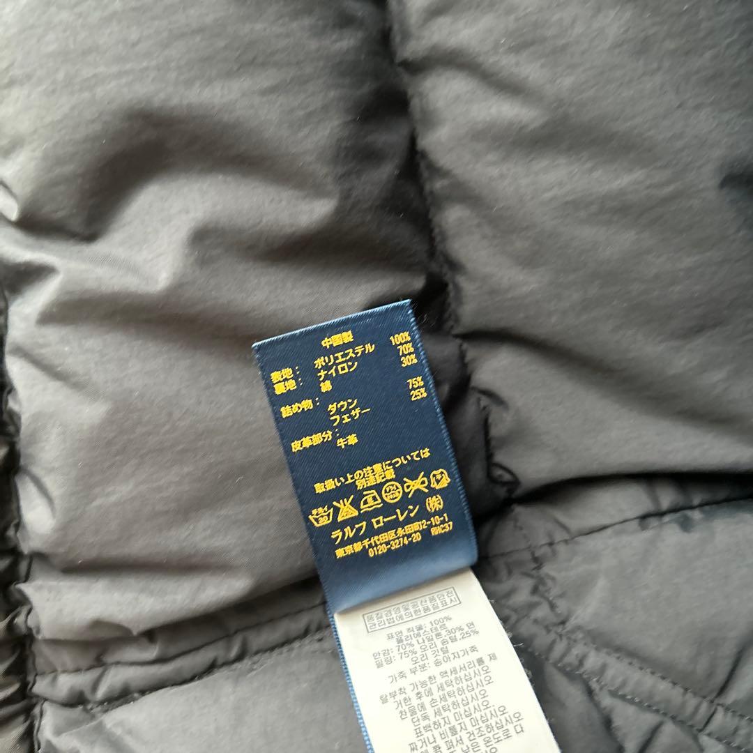 Polo Ralph Lauren ラルフローレン　ダウンベスト　ブラック