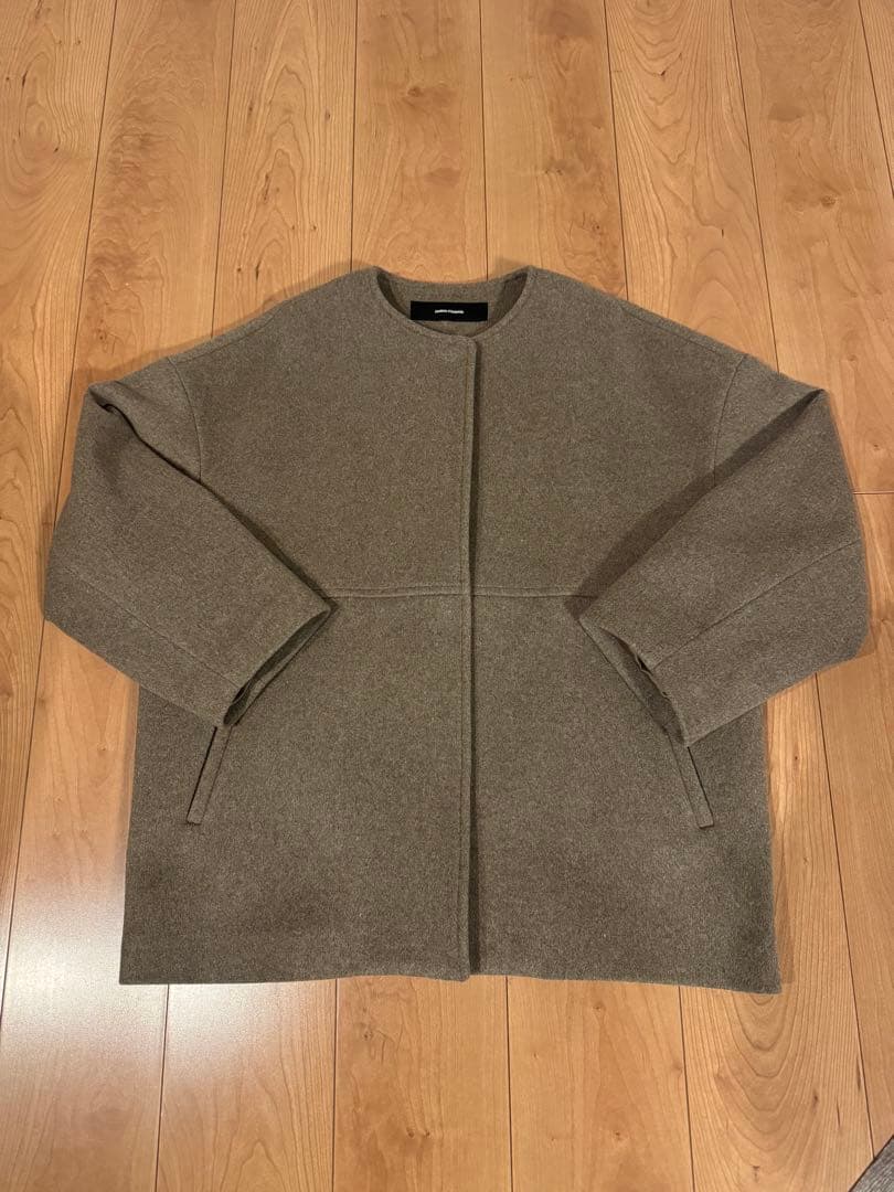 JOURNAL STANDARD ノーカラージャケット ブラウン　S