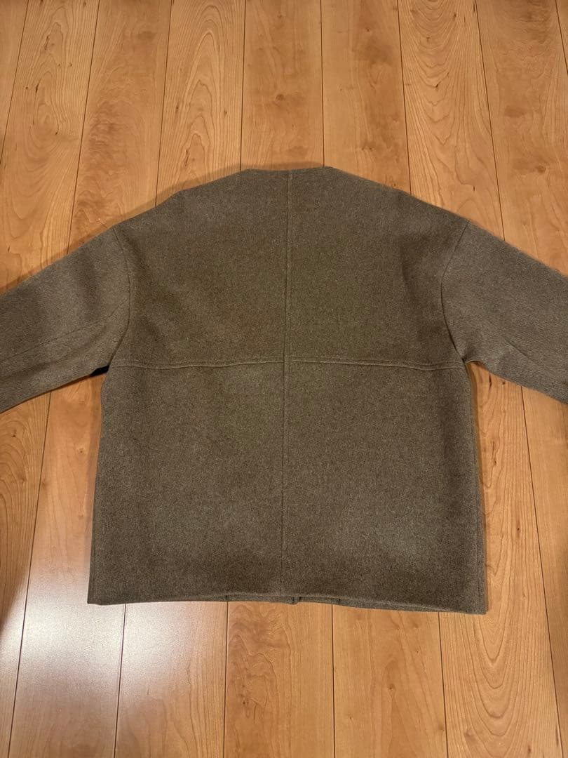 JOURNAL STANDARD ノーカラージャケット ブラウン　S