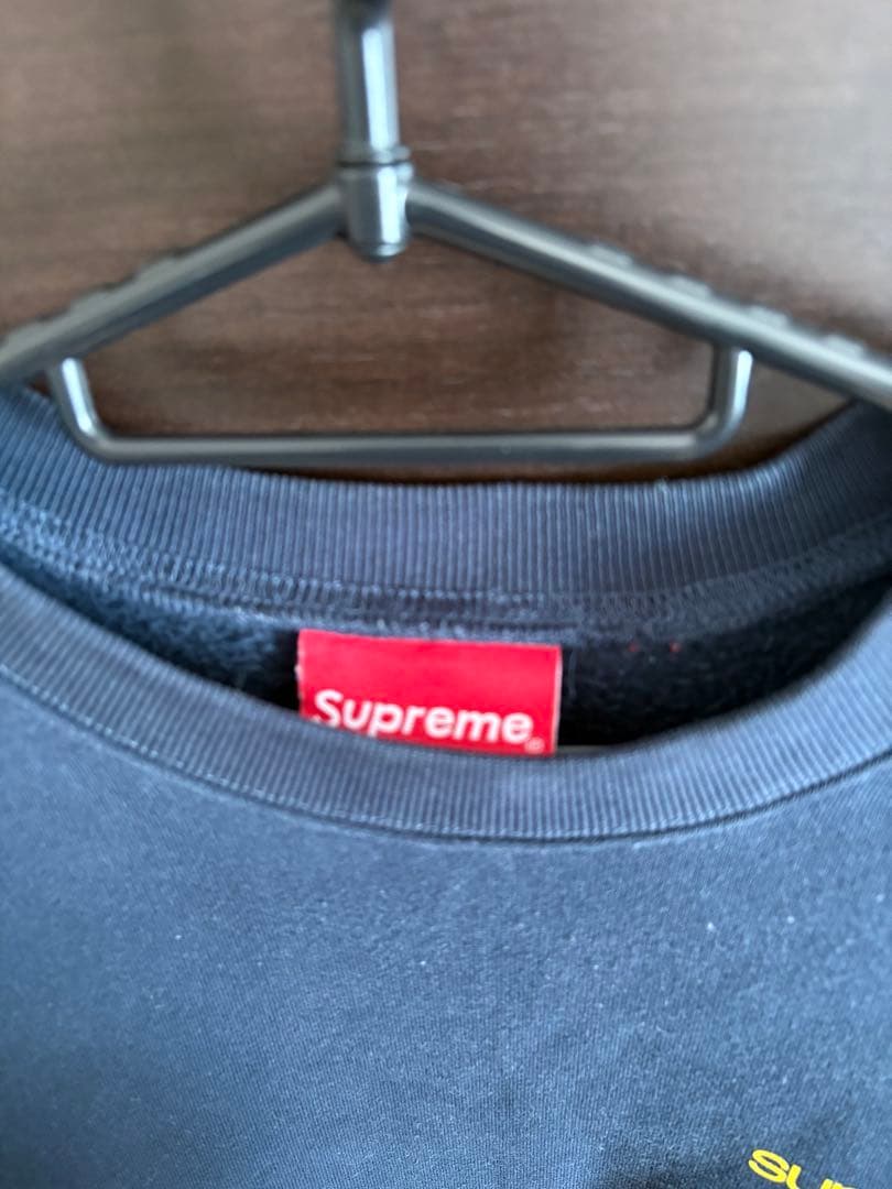 Supreme ネイビー トレーナー　スウェット