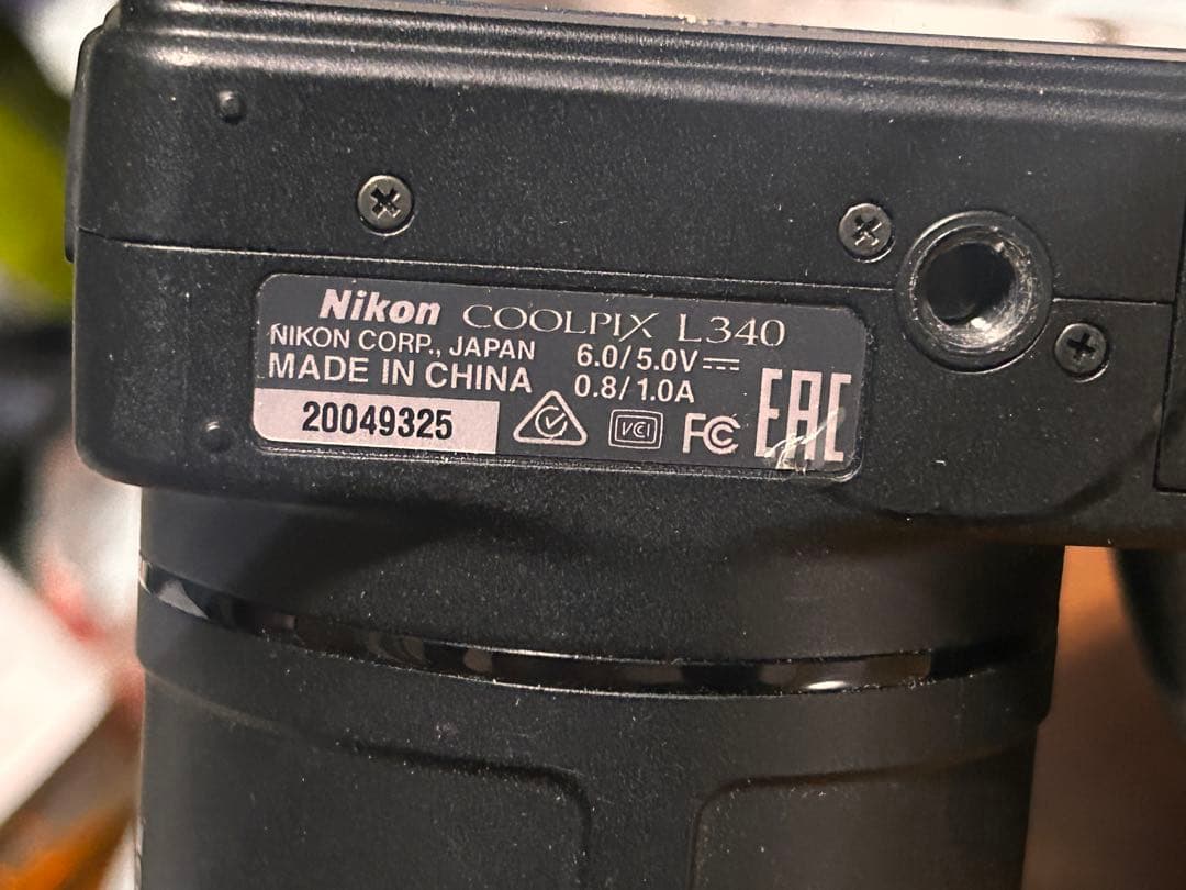ニコン Nikon COOLPIX L340 コンパクトデジタルカメラ