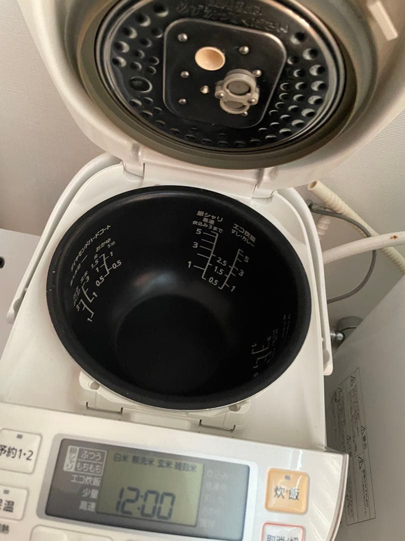 香川県　高松市　生活家電　まとめて　レンジ　トースター　炊飯器　白