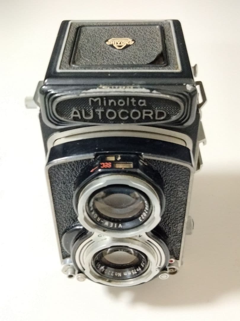 Minolta Autocord 二眼レフカメラ Rokkorレンズ