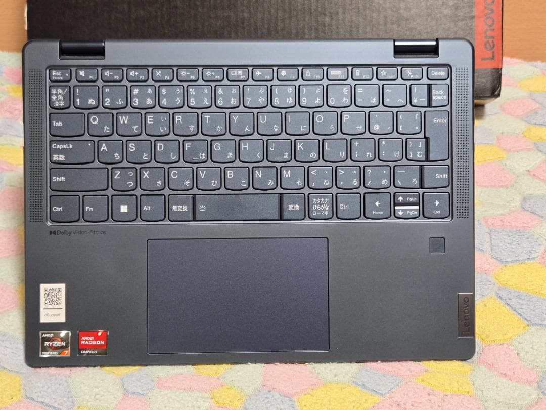 Lenovo Yoga6 Gen8 13.3型(AMD)