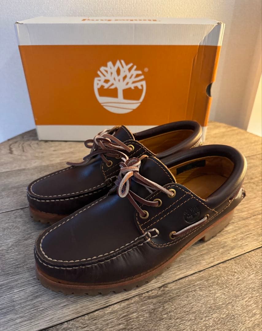ピンクさま専用Timberland 3EYELET BOAT LUG BROWN