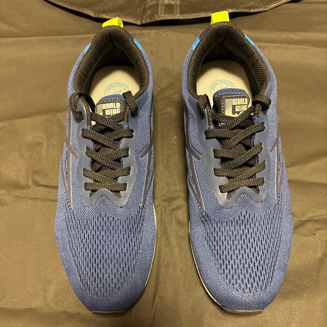 27センチ　ビモロ　ランニング　シューズ　ベロ・トリコ ネイビー