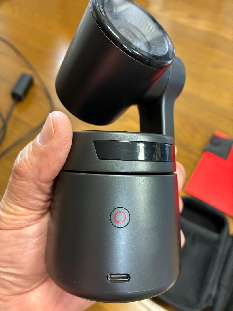 【美品・高機能】OBSBOT TAIL AIR +USBケーブル＋ケース 箱付