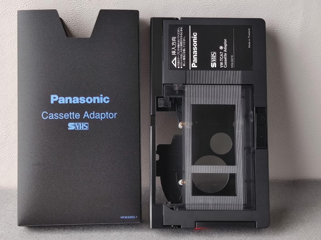 ◎（未使用）パナソニック VHS-C変換用カセットアダプター　VW-TCA7