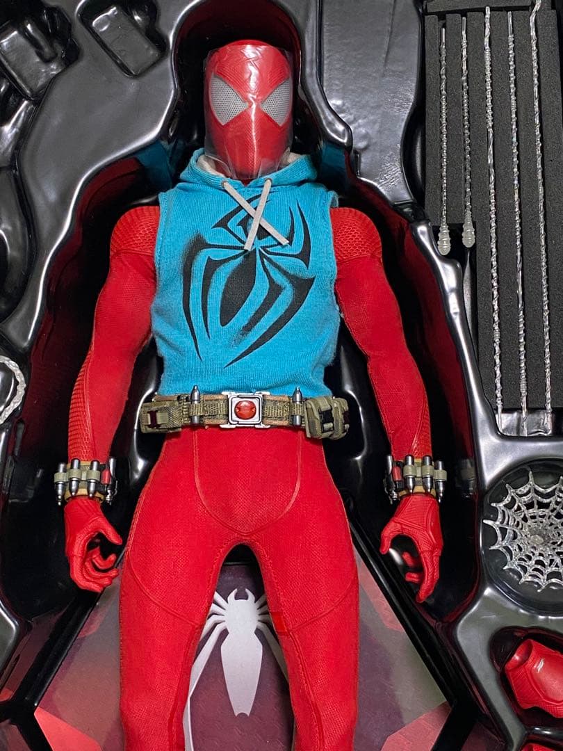 ホットトイズ スカーレット・スパイダーマン ビデオゲームマスターピース