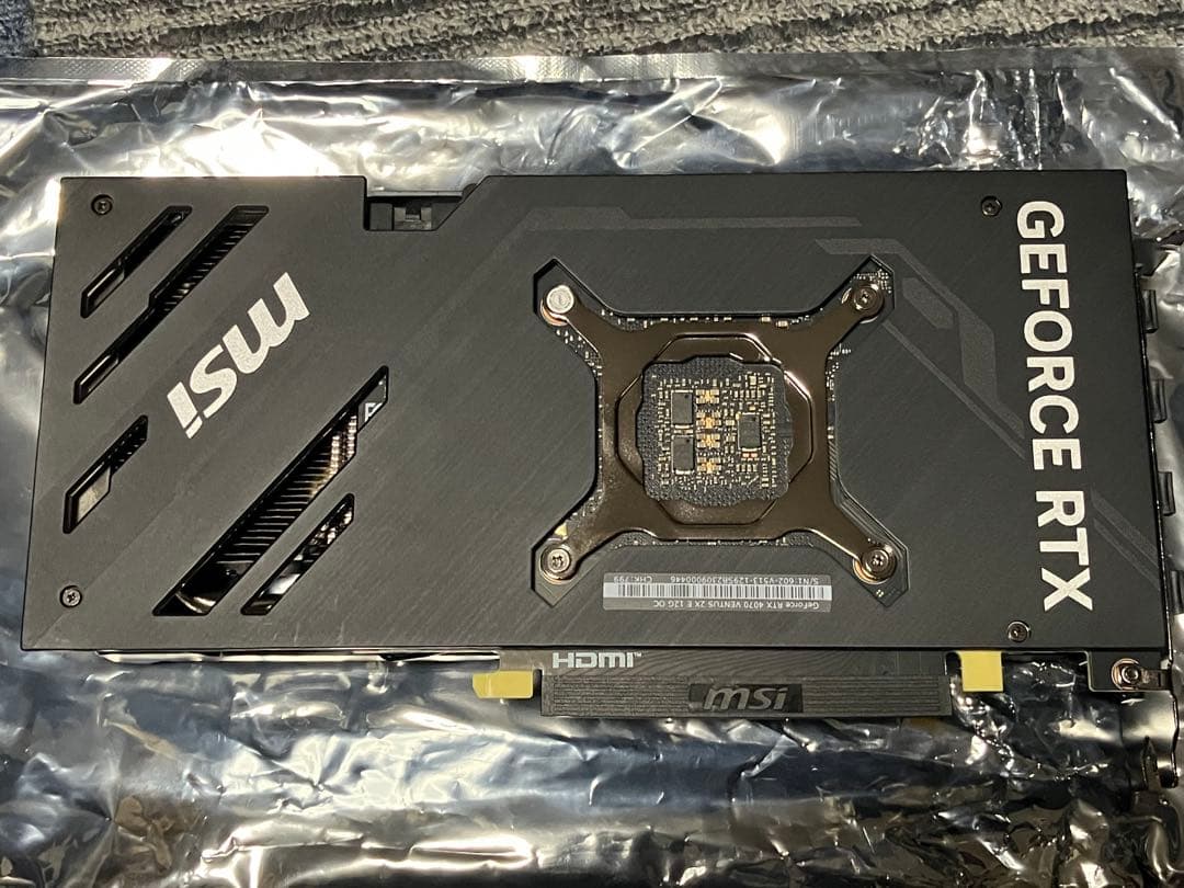 グラフィックボード・グラボ・ビデオカード MSI GeForce RTX 4070 Ventus 2X OC