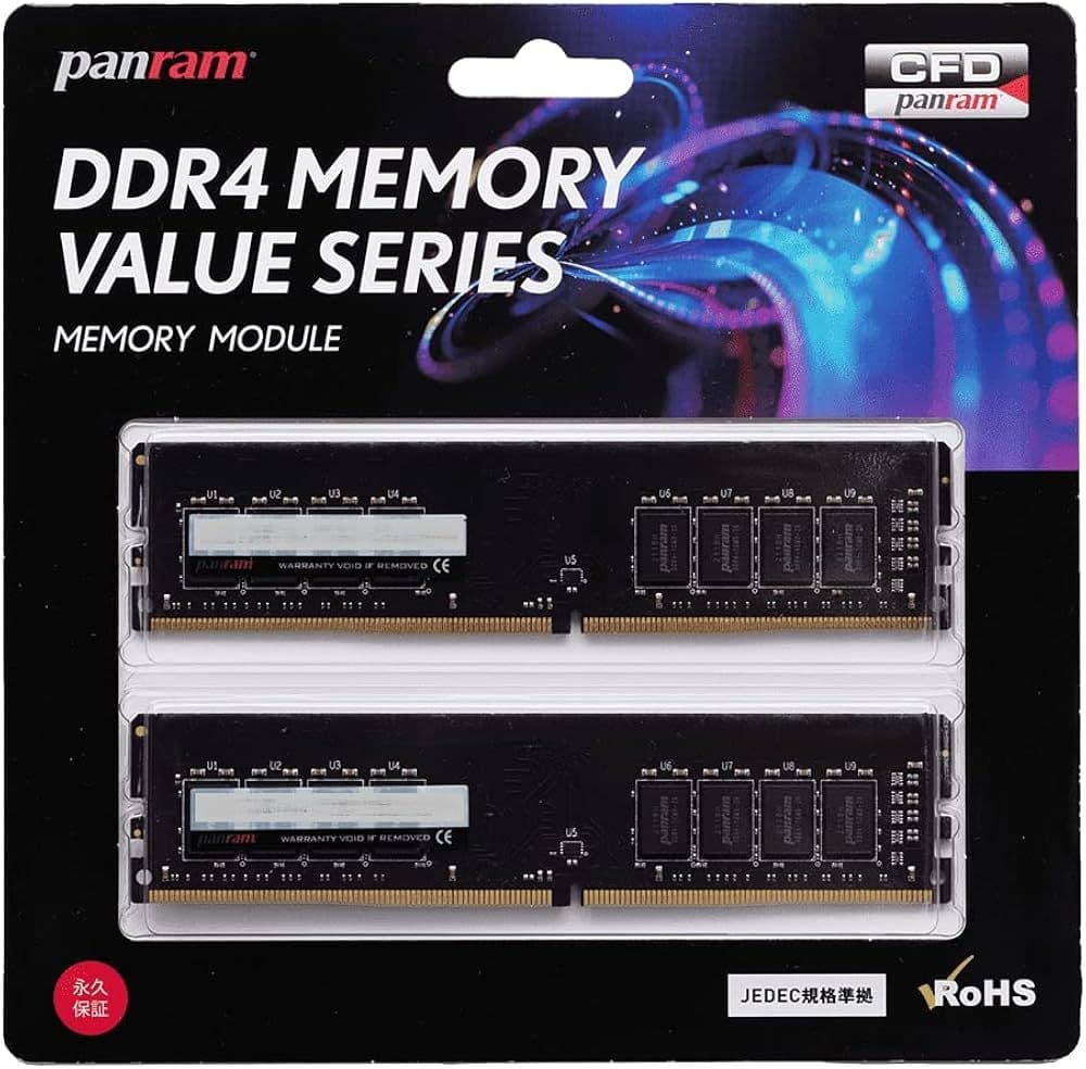 panram DDR4 MEMORY VALUE SERIES メモリモジュール