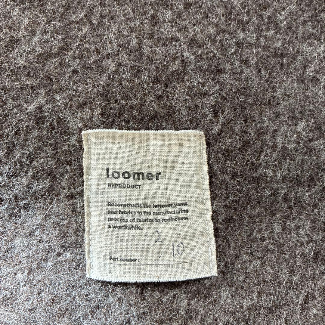 loomer ルーマー　美品　ストライプウールブランケット