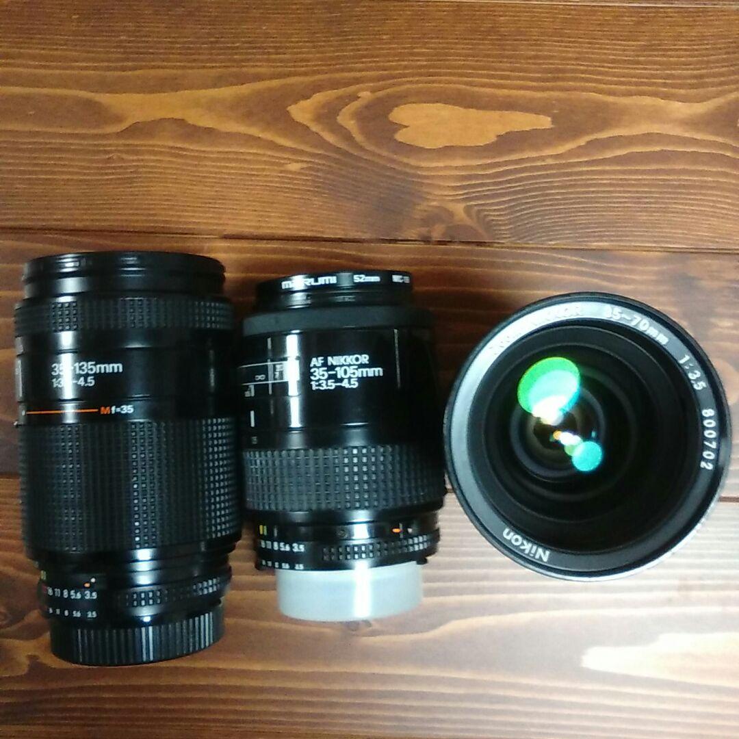 ③　Nikon　レンズ４本セットです
