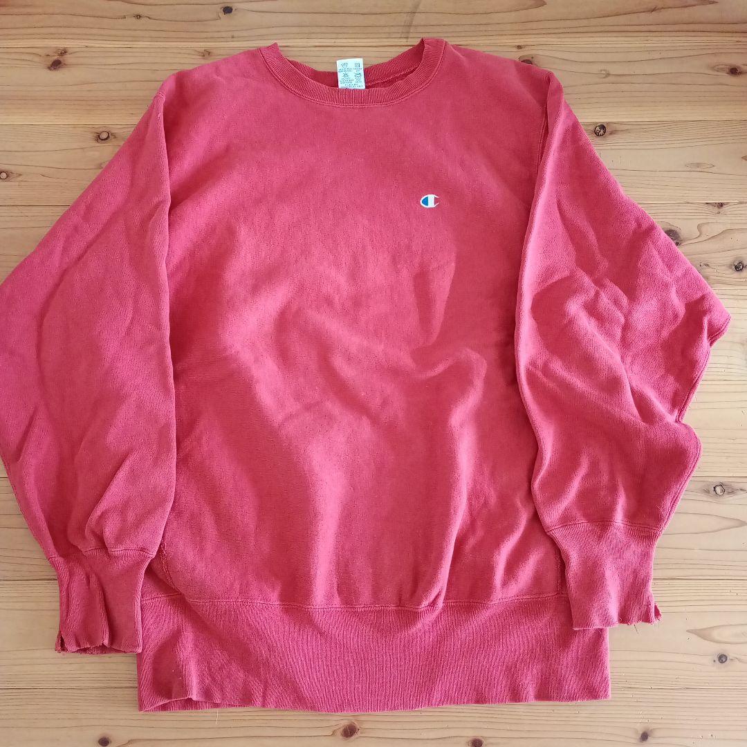 Champion リバースウィーブ　スウェット 90s XL 赤