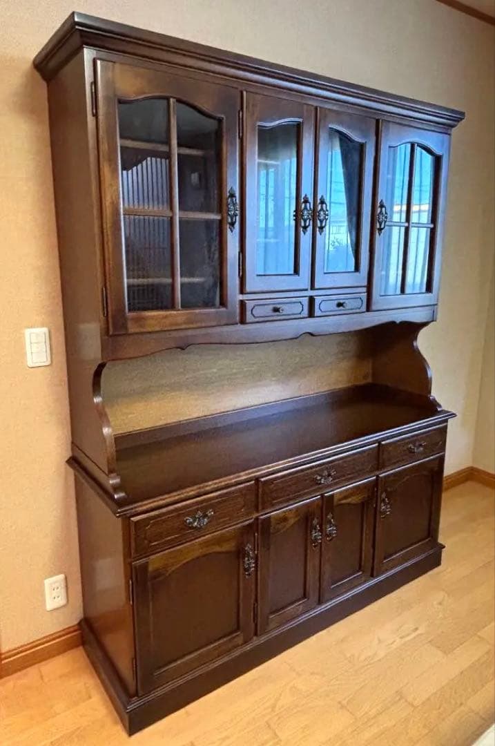 【最終お値下げ 6/30出品取消】カリモク家具 EC550NK 食器棚