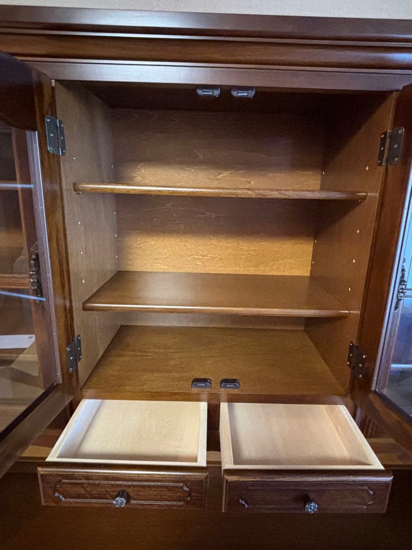 【最終お値下げ 6/30出品取消】カリモク家具 EC550NK 食器棚