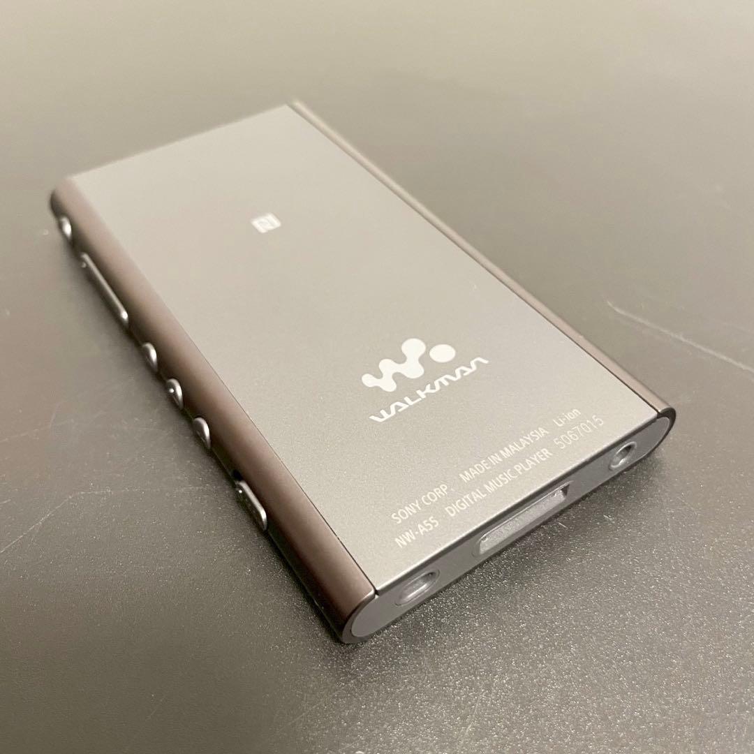 SONYウォークマン NW-A55HN イヤホン付き グレイッシュブラック