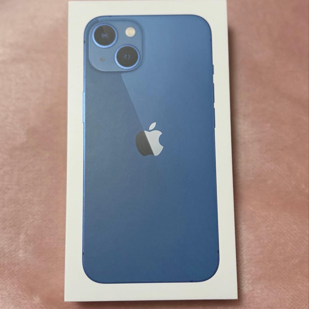 iPhone13 256GB ブルー 青 本体 箱付き