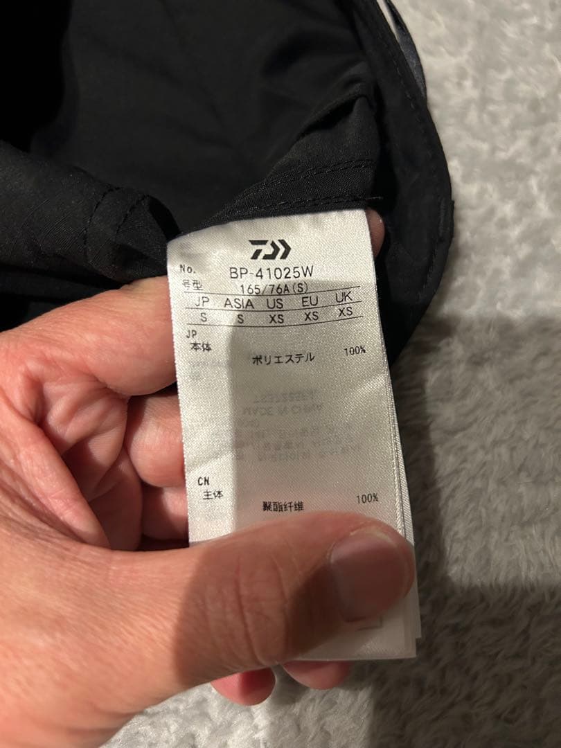 DAIWA PIER39　カーゴパンツブラックS 25AW