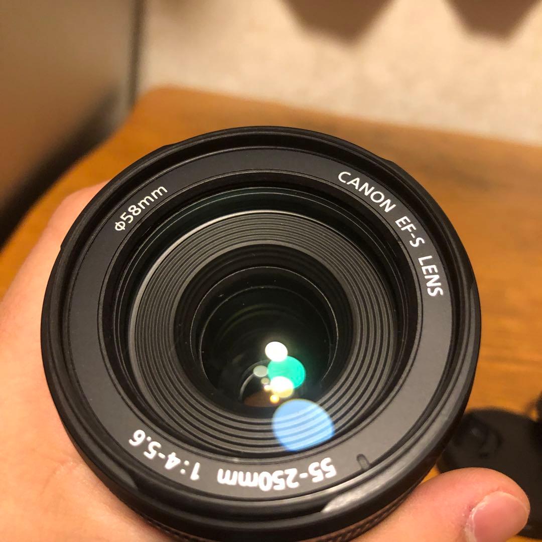 手ぶれ補正 CanonEF-S 55-250mm F4-5.6 IS 望遠レンズ