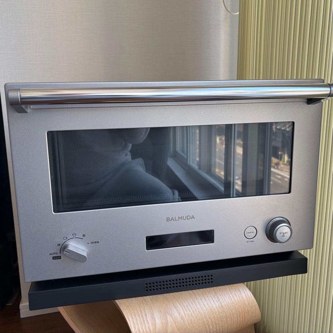 BALMUDA the range オーブンレンジ K04A-SU 美品