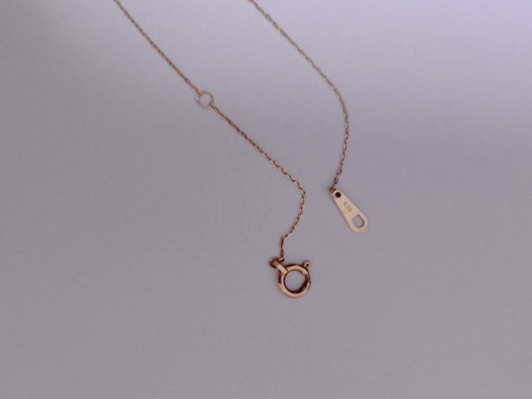 M*A様 ☆美品☆cui-cui K10YG ダイヤモンド ネックレス