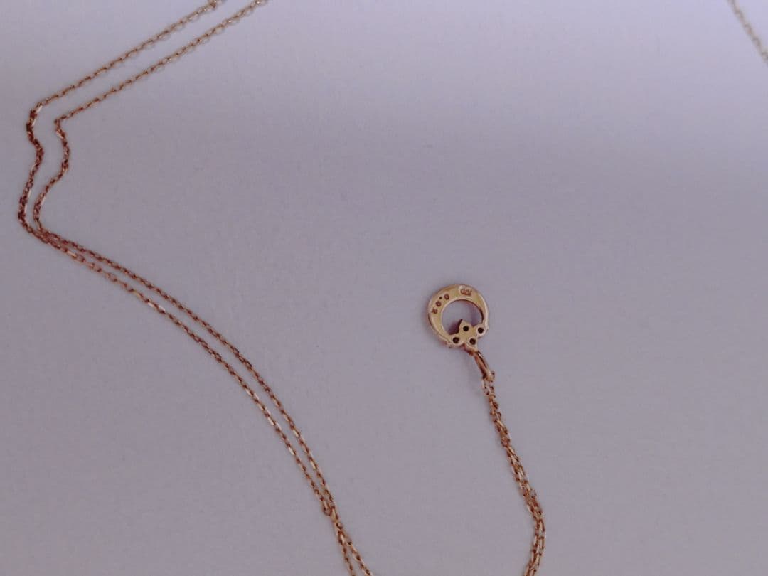 M*A様 ☆美品☆cui-cui K10YG ダイヤモンド ネックレス